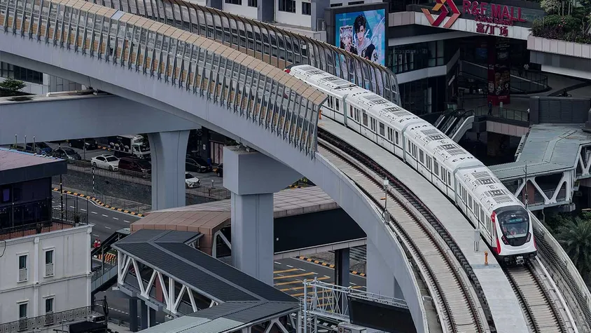 The RTS Link Bukit Chagar station, where the KTMB Komuter linkage will connect